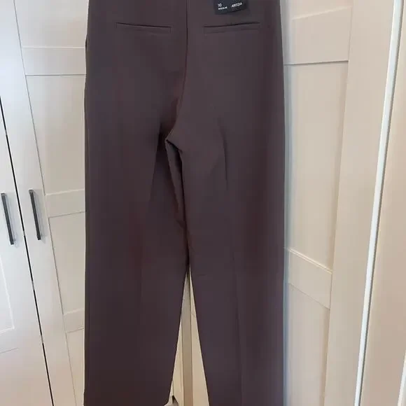 NWT Aritzia The Effortless Pants Size 0 (estimated) in Rich Mocha Brown - Picture 11 of 15